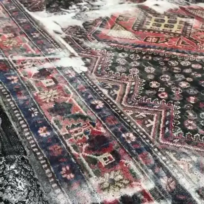 Lavage d'un tapis d'Orient à la brosse — vidéo de l'atelier Atelier Royale